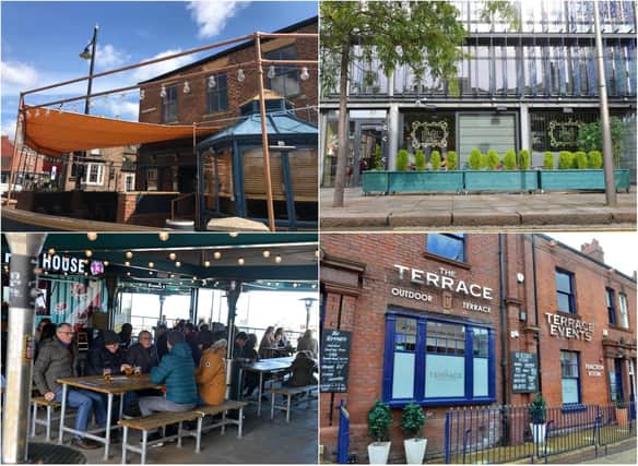 Nine beer gardens across Sunderland who are taking bookings.