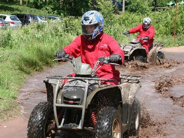 Set in 150 acres of Sherwood Forest, the Adrenalin Jungle is hard to beat for a fun day out. Set the adrenalin pumping on quad-bikes or mud-buggies, tackle the assault course or enjoy a bit of archery or clay-pigeon shooting. All this and more! Located off Deerdale Lane in Bilsthorpe, it is the largest outdoor activity centre in the county
