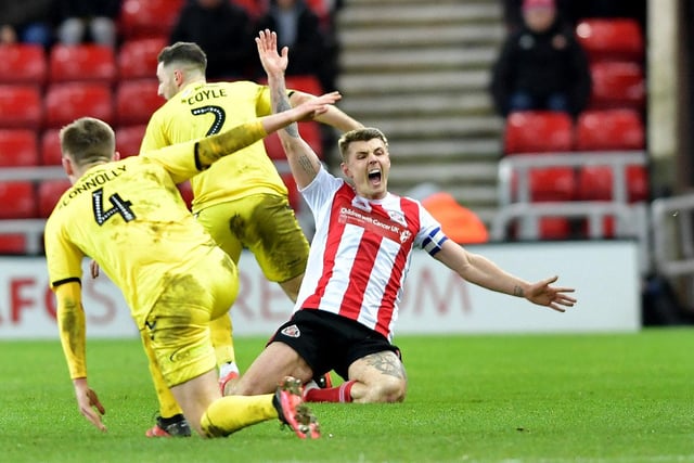 A pair of excellent crossed helped build the pressure that eventually got Sunderland in the lead, but was uncharacteristically quiet on the turf where he has set the tempo of late. 5