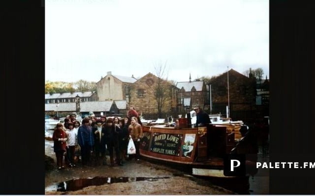 Pupils of Woodseats School, Sheffield on a canal trip in the 1960s.