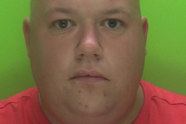 Pictured is sex-offender Nathan Bray, of no fixed address, who has been sentenced to five-and-a-half years of custody after contacting a girl on social media despite an online ban. The 30-year-old groomed the girl through Snapchat and Instagram, as well as calling her on the phone, according to Nottinghamshire Police. He was charged with breaching his existing Sexual Harm Prevention Order and causing a child to watch an image of a sexual activity. He was sentenced at Nottingham Crown Court on January 14 following a series of incidents between May and June, 2020, where Bray had messaged the 15-year-old girl online.