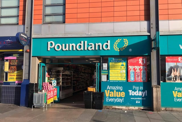 You can still get the bargains in at Poundland.