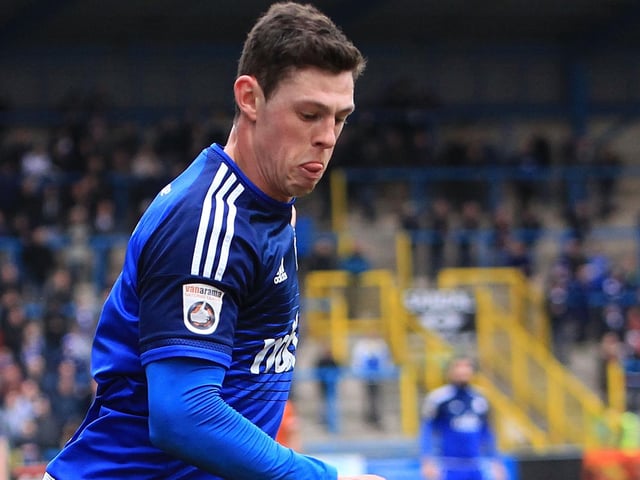 The right-back in FA Trophy semi-final action four years ago.