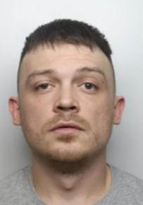 Dale Mulligan, 28, of Manor Park Centre, pleaded guilty to burglary and was sentenced to 40 months imprisonment, and ordered to pay £169 in compensation and a £181 victim surcharge.