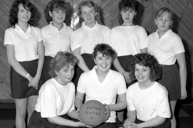 Do you recognise anyone in this Sutton Centre team from the late eighties?