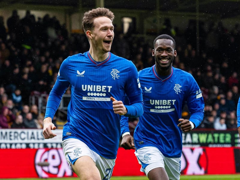 The summer signing has largely been used from the bench since his return from injury. He will offer Rangers another midfield option if required.