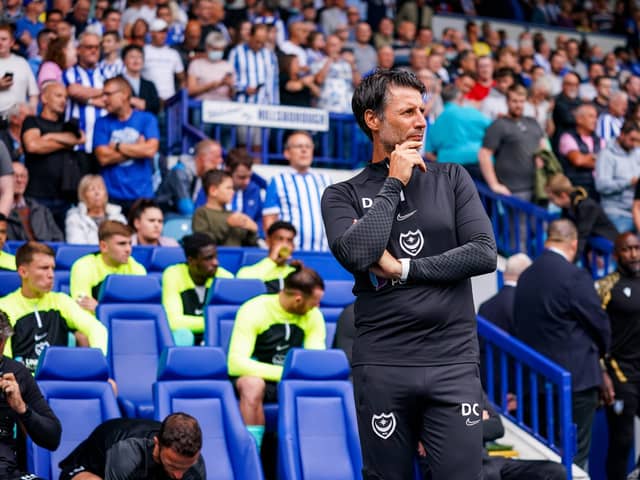 Portsmouth boss Danny Cowley has spoken about Sheffield Wednesday's promotion hopes.