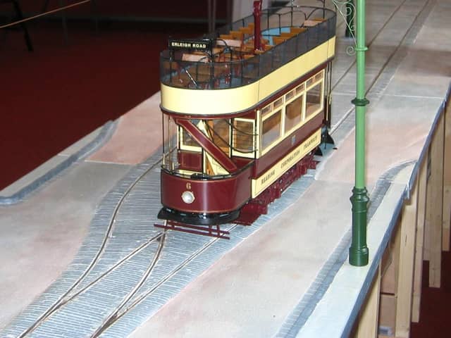 The exhibition will feature model displays of tram systems.