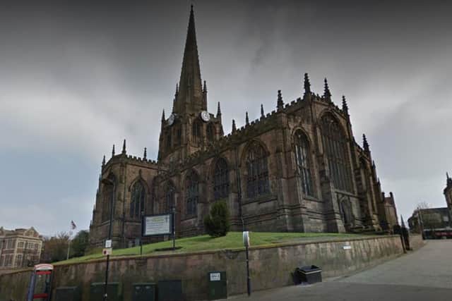 Police found a drug stash in a Chinese takeaway carton in the grounds of Rotherham Minster