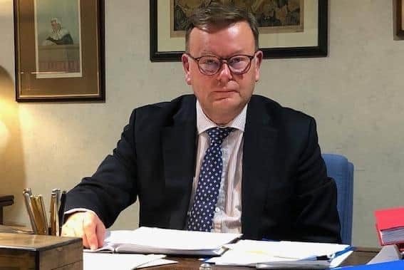 Pictured is The Recorder of Sheffield, Judge Jeremy Richardson KC, who has spoken out about the overcrowding 'crisis' in prisons affecting Sheffield Crown Court and courts across the country.