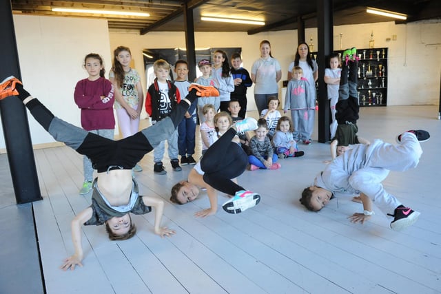 Youngsters at Urban Flo Dance in their new Salem Street studio. Remember this from four years ago?