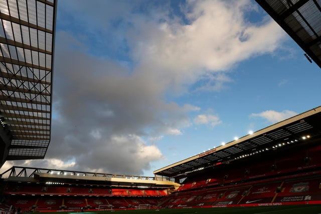 Anfield capacity: 54,0794 - One metre adjusted capacity, lower limit: 14,710