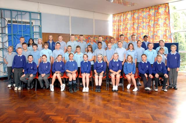 The school leavers at West Park Primary are in the picture. Are you in this 2006 line-up?