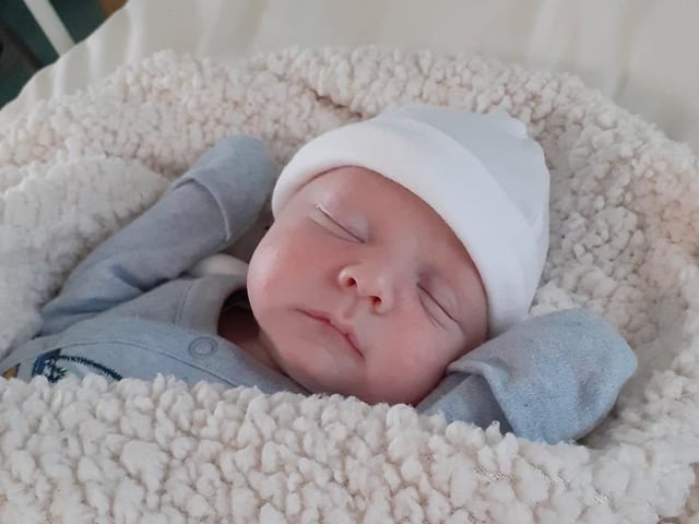 Woody Kyle Neil Hayman was born on April 22.