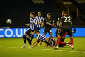 Callum Paterson scored his first goal for Sheffield Wednesday tonight. (Pic Steve Ellis)