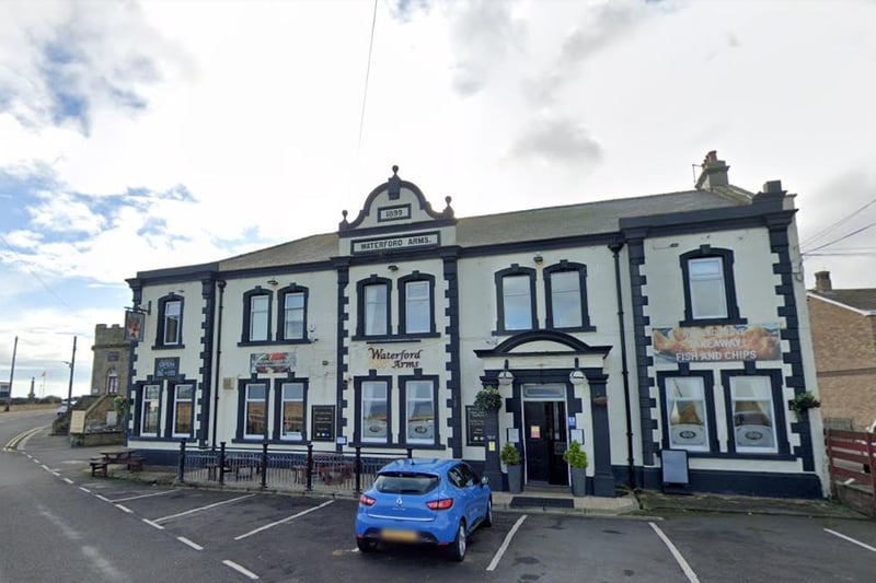 The Waterford Arms in Seaton Sluice is ranked number 10.