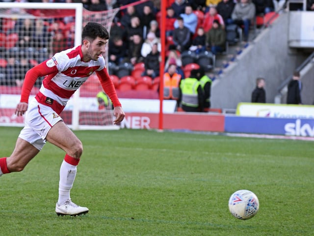 Got forward well and delivered some dangerous balls into the box. A real outlet after the break and helped put Rovers on the front foot.