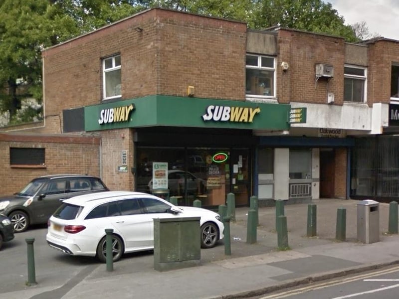 This Subway branch on Roundhay Road has a rating of 4.0 stars from 337 Google reviews. 