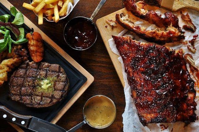 The steakhouse is offering three courses from £32.95.