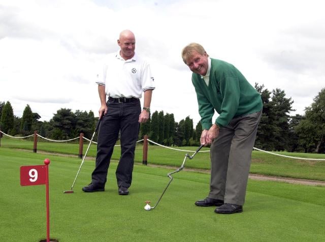 The Doncaster Rovers Golf Tournament in 2001 held at Wheatley Golf Club.