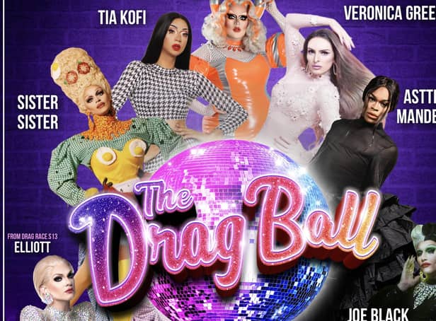 Stars of The Drag Ball in Sheffield