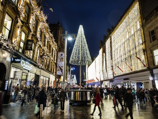 Giving the capital a run for its money, Glasgow’s fairy-lit Buchanan Street sparkles every December.