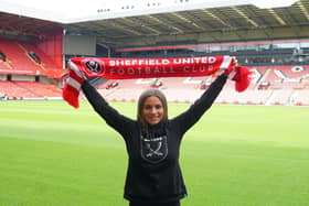 Sheffield United Women’s longest-serving player Alethea Paul has signed a new contract with the club. Photo: Sheffield United.