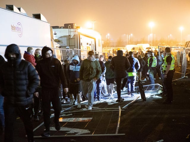 Celtic hit out at fans in a statement after protests at Parkhead left players shaken with missiles thrown at the underperforming stars. The club said there can be “no excuse” for the scenes outside the ground after the 2-0 Betfred Cup loss to Ross County and that it was “simply unacceptable”. (Various)