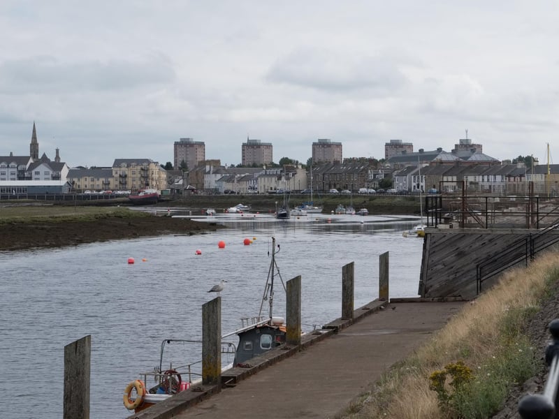 The second cheapest spot in Scotland is North Ayrshire, with its largest town of Irvine, averaging a house price of £79,000 - up 4.9 per cent in the last year.