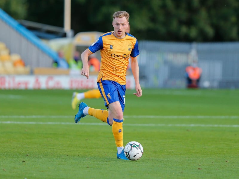 Action from Mansfield Town's 3-0 Carabao Cup defeat to Preston North End.