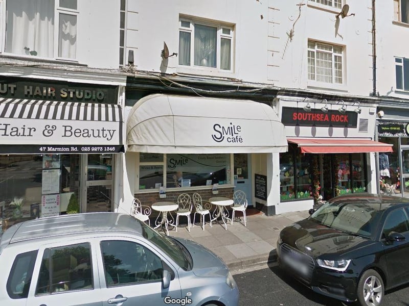 Smile Cafe in Marmion Road has a 4.5 star rating based on 338 reviews on Tripadvisor.