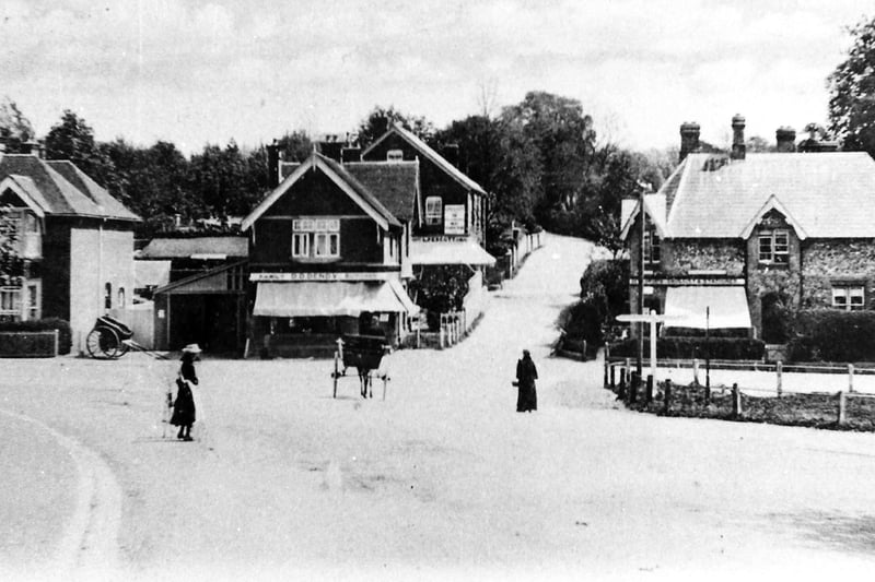 Horndean village before the First World War. Picture: Jon Jackson