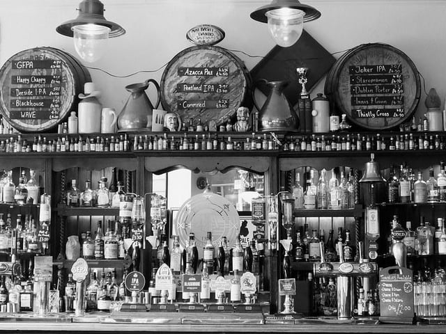 A Black and White image to try and throw you off the scent of this "colourful" bar. Picture: https://www.flickr.com/photos/woolamaloo_gazette/CC