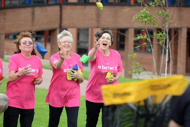 The annual  Fit @ Heart event at Hebburn Comprehensive School. Were you pictured five years ago?