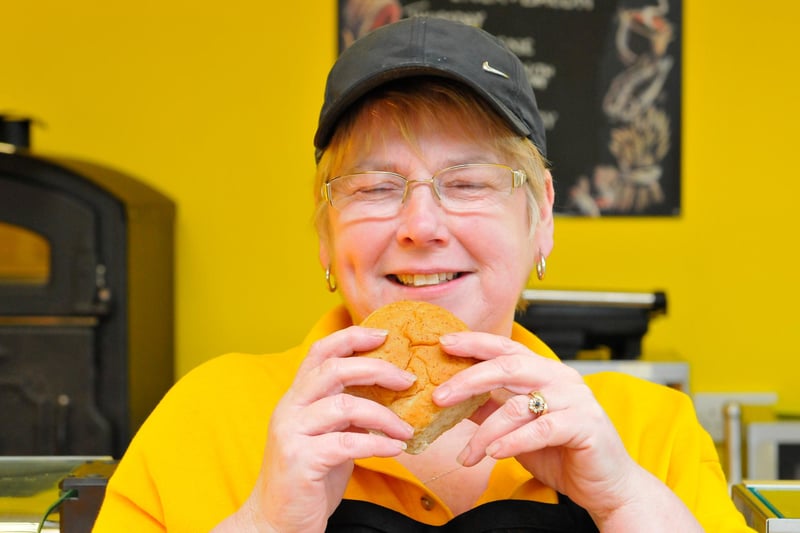 Former landlady Brenda Farrow who opened a sandwich shop in the former Mowbray pub in 2014.
