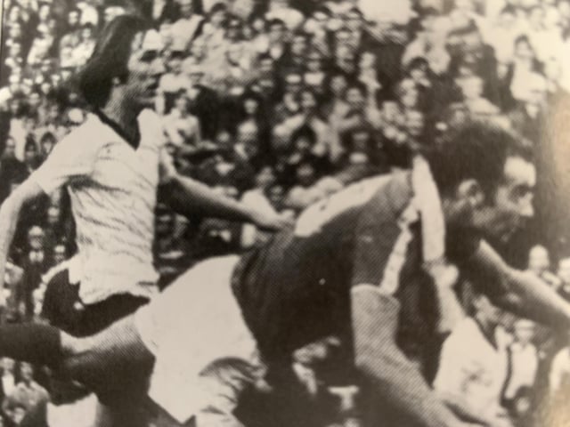 Frank Burrows proclaimed the goal real Roy of the Rovers stuff.. A Pompey fan on Twitter preferred to call it the best goal in the whole history of football. Ever. Fair enough.