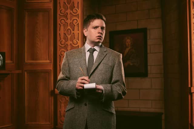 Garyn Williams plays Detective Sergeant Trotter. Photo: Matt Crockett