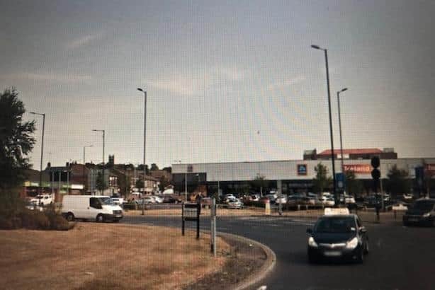 Pictured is Parkgate Roundabout, Rotherham, where police tried to stop a motoring offender before he sparked a high-speed pursuit. Picture courtesy of Google Street View.