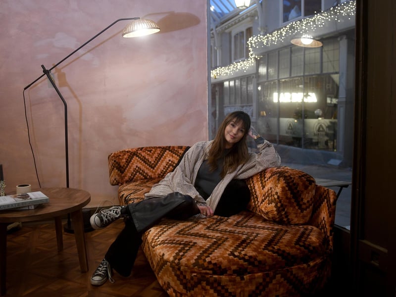 YEP reader Lisa Marie Bokor also named Sonder, in the Grand Arcade. Pictured is Leeds tattoo artist Olivia Fayne in her new coffee and homeware shop.