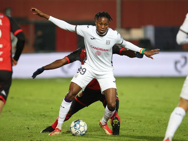 Cisse has played featured in every league game so far this term and has provided defensive stability and the ability to force turnovers in attack. Fulham once paid over £2 million for his services in 2017-18 before he returned to Belgium on a free transfer.  (Photo by VIRGINIE LEFOUR/BELGA MAG/AFP via Getty Images)