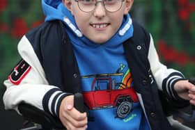 Inspirational young fundraiser Tobias Weller who says he feels "magnificent" after finding out Sheffield Children's Hospital has decided to spend tens of thousands of pounds he has donated to fund a new specialist post.