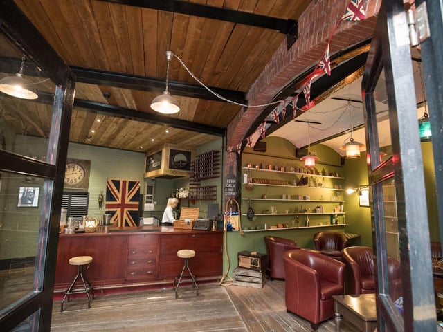 Inside the Lord Nelson pub at No Man's Fort
