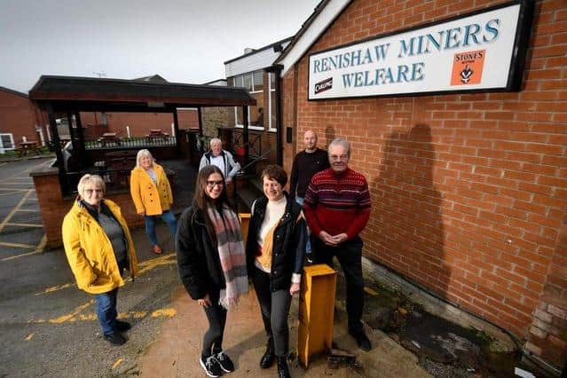 Some staff and members of Renishaw Miners Welfare. (Picture: Simon Hulme).