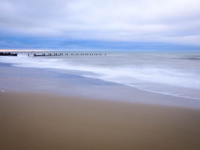 Cart Gap is a popular place to walk along the Norfolk Coast Path. The main beach is calm and peaceful and is accessed through Cart Gap Road, which is a narrow single road (Photo: Shutterstock)