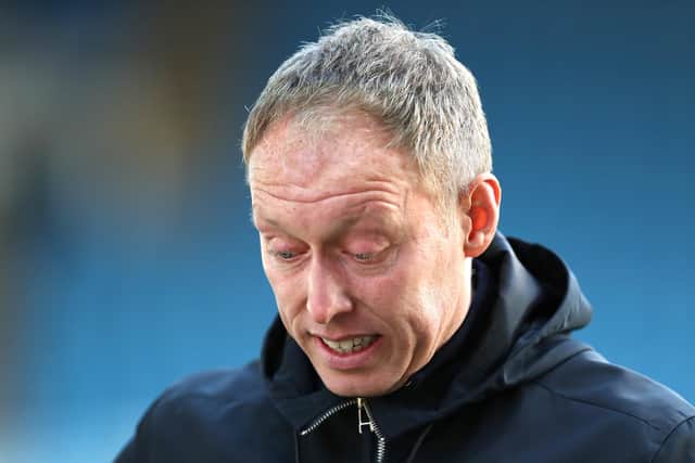 Manager Steve Cooper is reportedly set to leave Swansea. (Photo by George Wood/Getty Images)