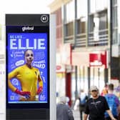 Millie Bright and Ellie Roebuck both hail from the city, with the billboards created by England Football to further galvanise support for the Lionesses as they take on Norway in their second group game tonight.
