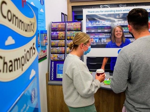 The new food store created 15 jobs and opened its doors in August.