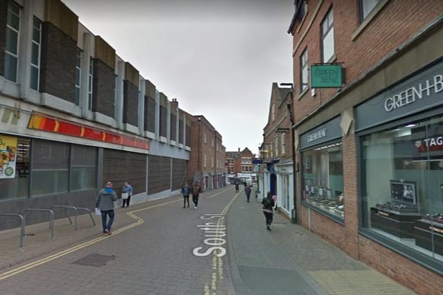 There were as many 6 counts of anti-social behaviour reported near South Street.
