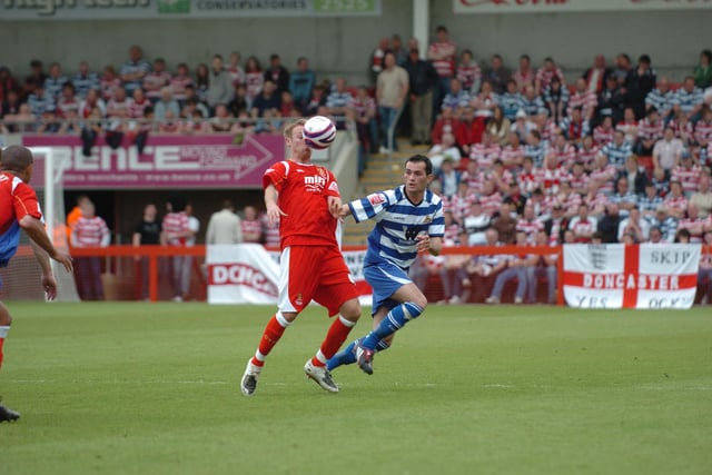2007/08 appearances: 7.  The defender's Rovers career was only beginning in the 07/08 season but he put himself firmly in the hearts of supporters with a brilliant performance in the play-off final against Leeds - his former club. He forged a strong partnership with Matt Mills in the Championship and remained with the club until the summer of 2012, by which time he had made more than 160 appearances. He then joined Chesterfield for a six year spell which brought him more than 230 appearances and plenty of success during a boom period for the club. After a spell with Alfreton, he joined National League leaders Barrow in January 2019 where he remains currently.