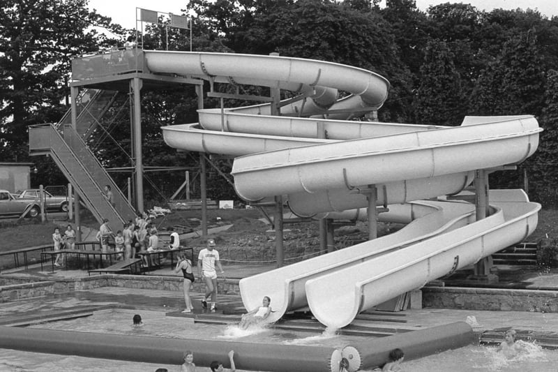 Alfreton lido, Alfreton leisure centre July 1984